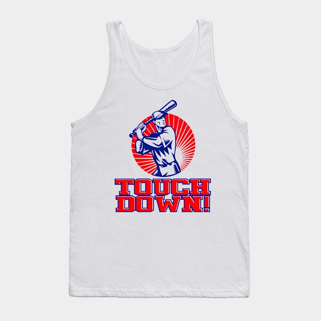 Touchdown! Tank Top by DavesTees